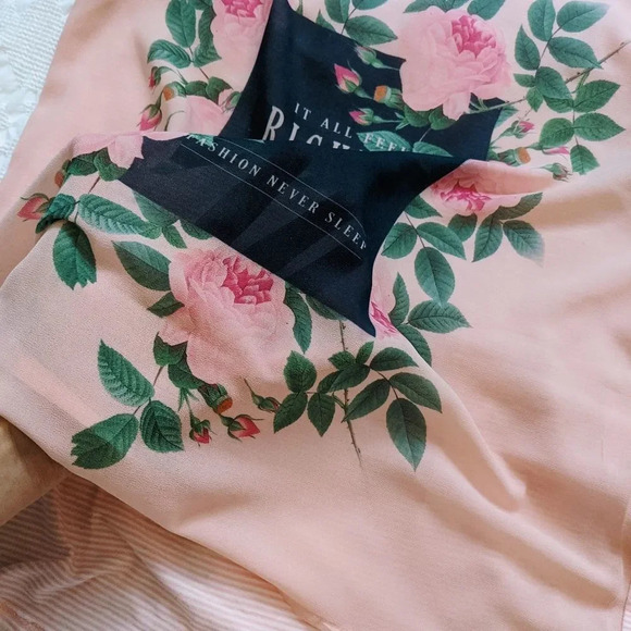 Nylon Apparel Floral Graphic T-Shirt – Size Small – Made in USA - Picture 2 of 7